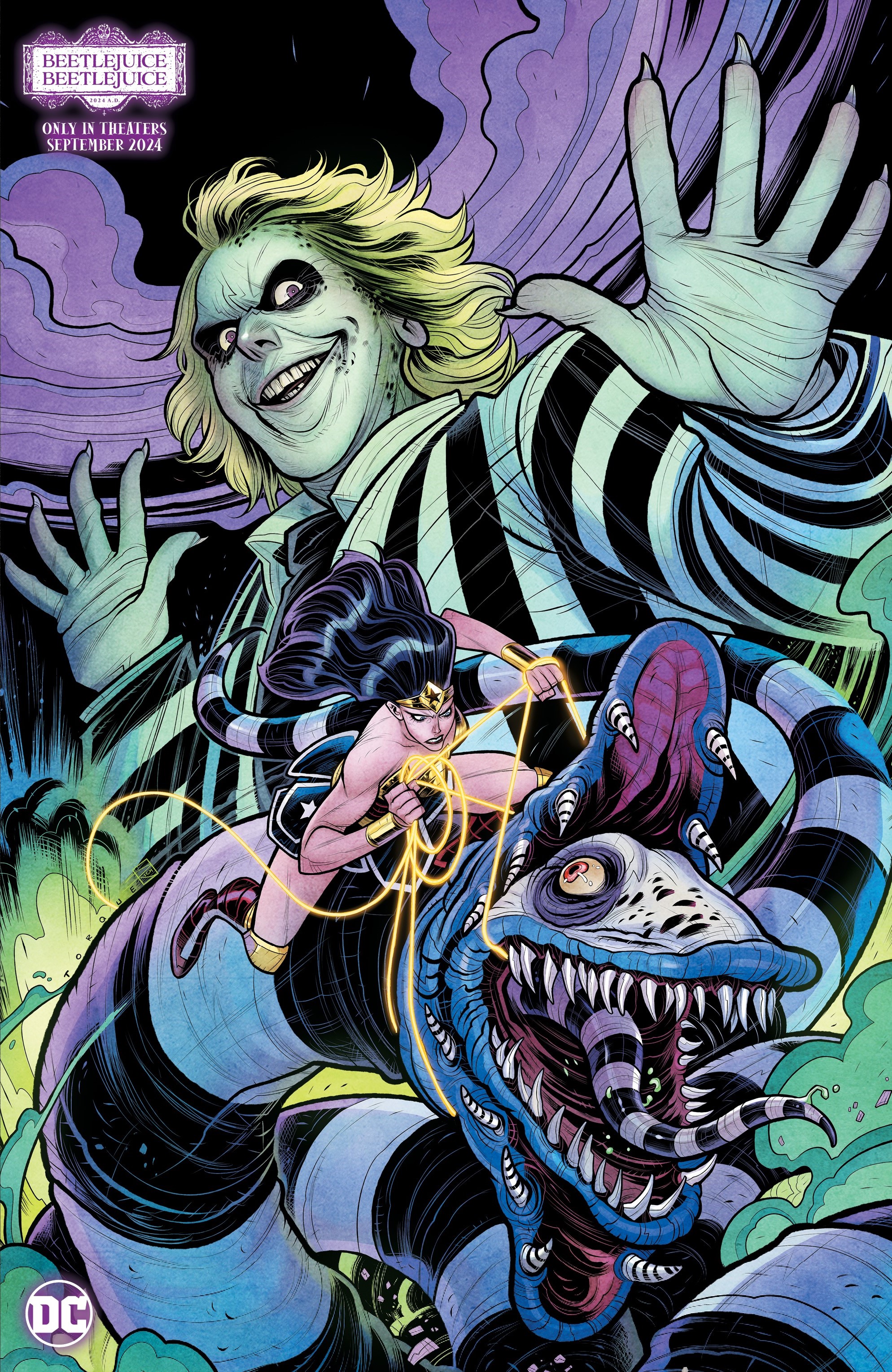 Beetlejuice Beetlejuice Movie-Inspired Variant Covers