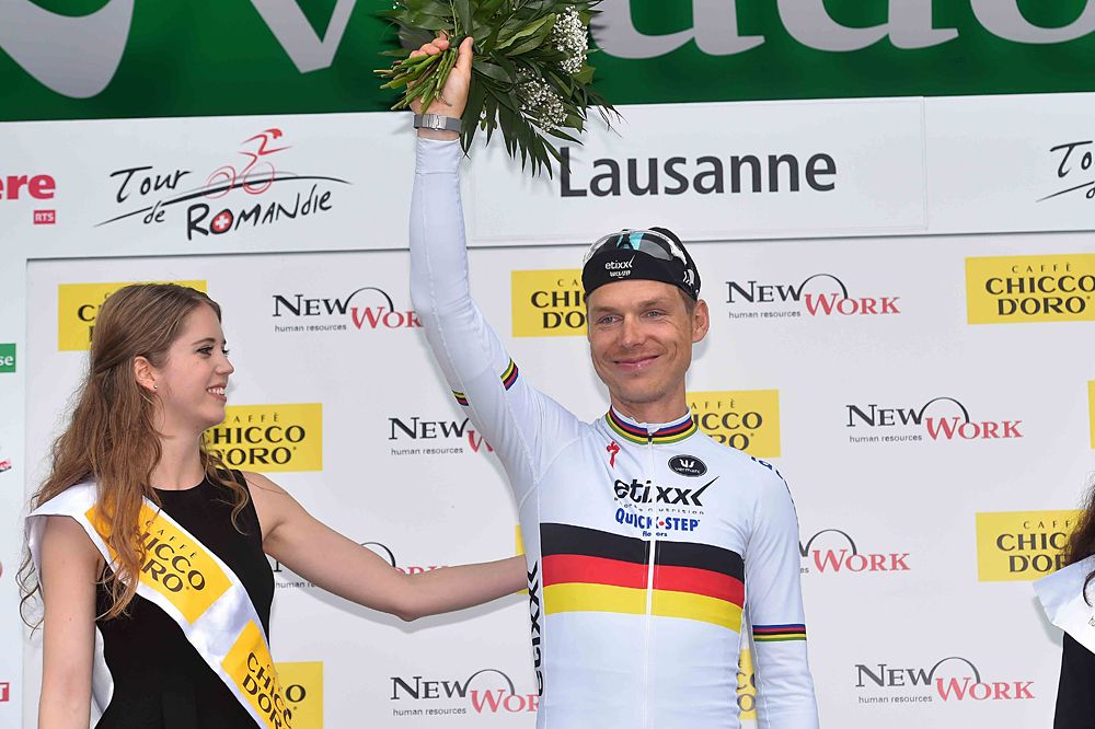Tony Martin (Etixx-QuickStep) wins Tour de Romandie time trial