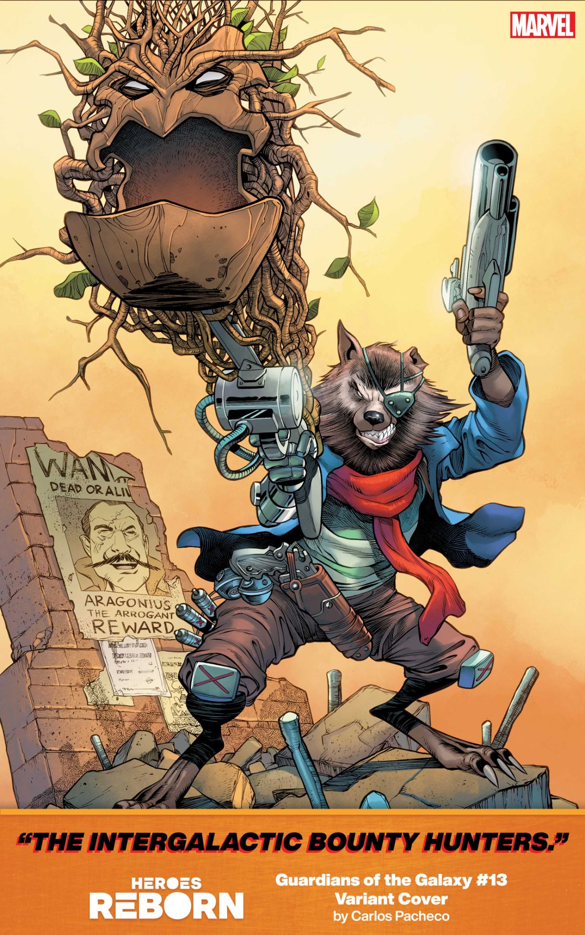Heroes Reborn Carlos Pacheco variant