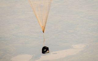 Expedition 36 Landing: Soyuz Descent