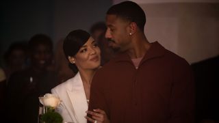 Tessa Thompson and Michael B. Jordan in Creed III