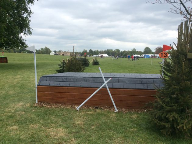 Fence 13 (fastest route to jump as corner on the left)