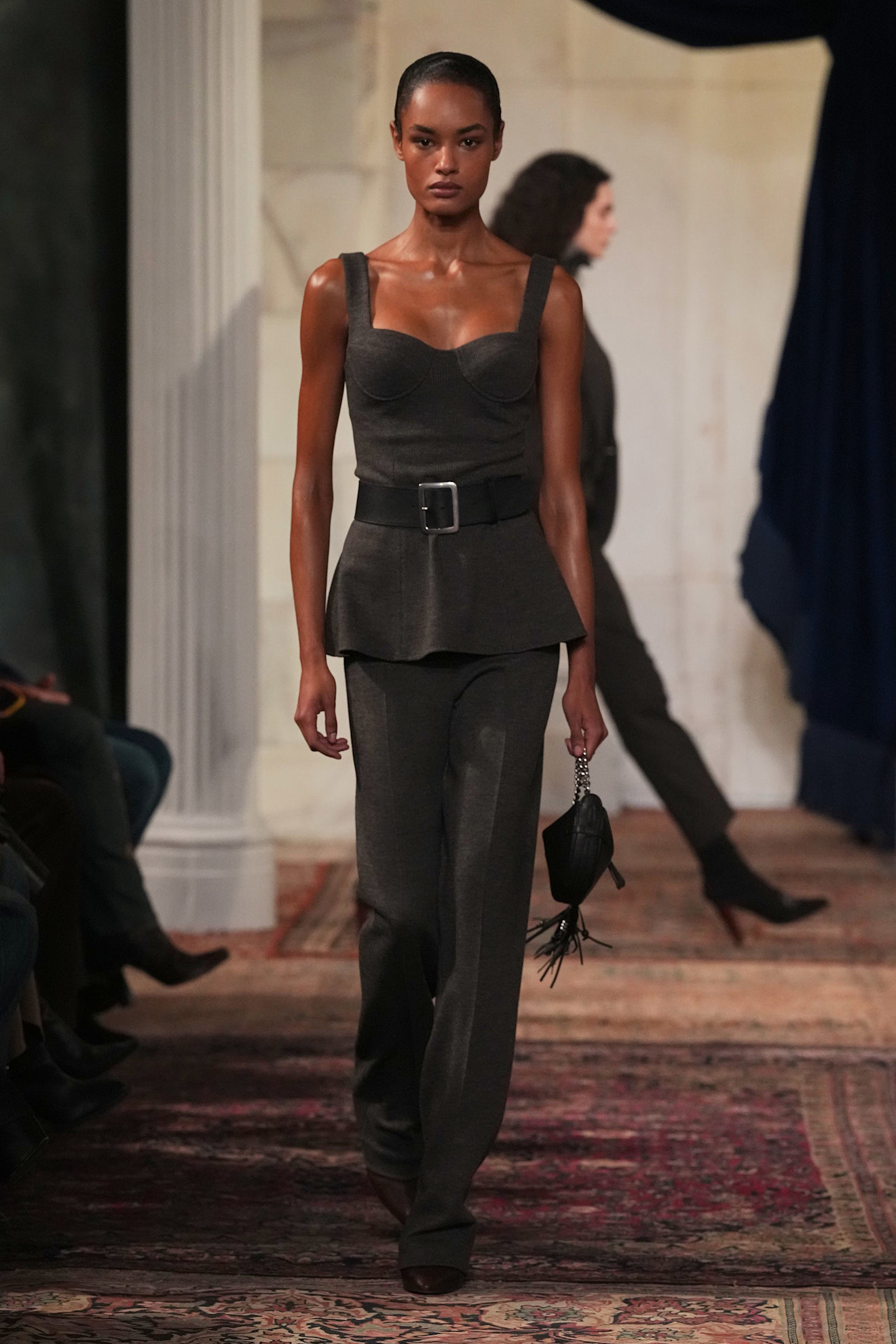 models walk the Ralph Lauren Fall 2026 runway