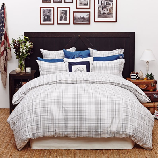 Lexington Checked Flannel Duvet Cover