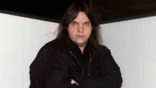 Meat Loaf posing for a photograph in the 1980s