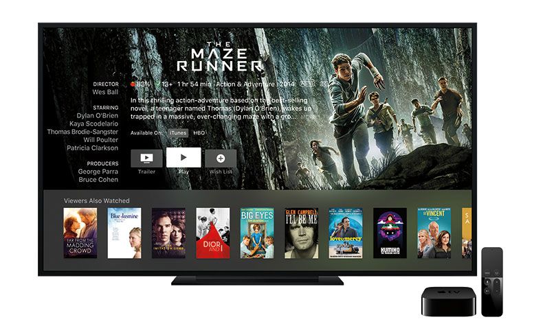 Apple reveals "4K HDR" films on iTunes 4K Apple TV What