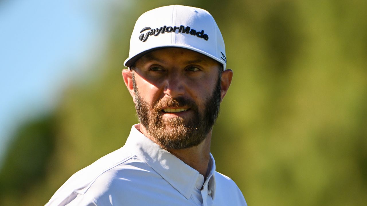 Dustin Johnson during the 2023 LIV Golf Adelaide event