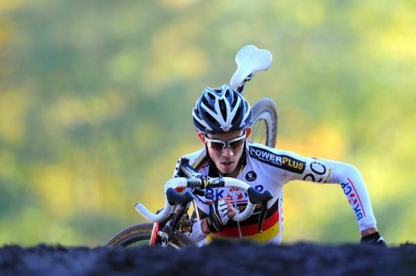 Philipp Walsleben (BKCP - Powerplus nears the top of the run-up.