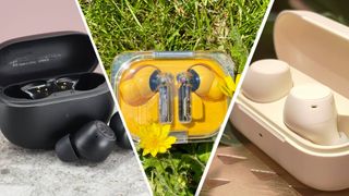 JLab Go Pop ANC, Nothing Ear (a) and Sony WF-C510