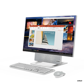 Lenovo Yoga Aio 7 Front Facing Left Ces