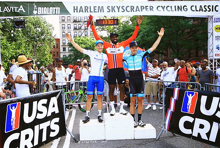 Men's podium, Second Place:Shane Kline (Smartstop Self Storage) First Place: Justin Williams (Williams Racing) Third Place: Scott Law (Elevate Khs Pro Cycling) Congratulations to All, Happy Fathers Day