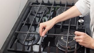 Replacing grates on stove top