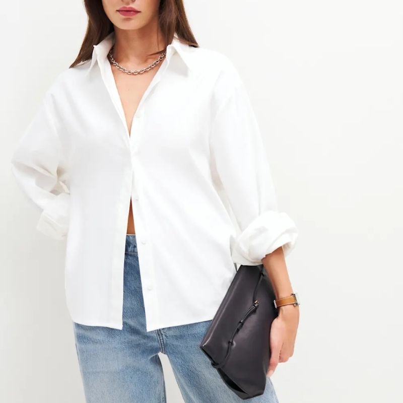 Reformation, Andy Oversized Shirt