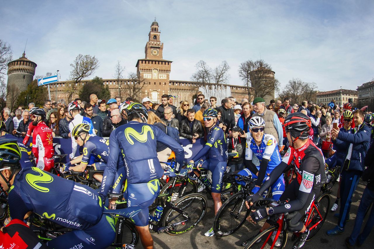 The start of Milan-San Remo