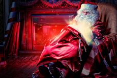 Santa and his bag of... magic mushrooms?