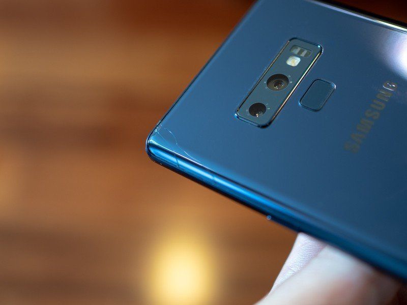 I dropped my Galaxy Note 9