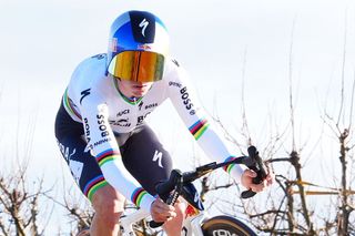 'I'd prefer he wasn't here' &ndash;&nbsp;Josh Tarling and Ethan Hayter stay upbeat but realistic ahead of challenging Remco Evenepoel in UAE Tour time trial