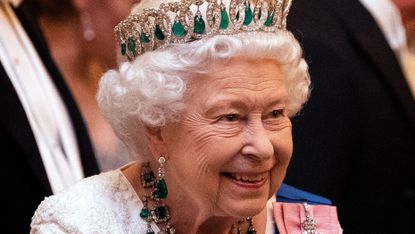 Queen Elizabeth in tiara