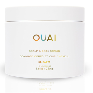 Ouai Scalp & Body Scrub, St. Barts - Exfoliating Body Scrub With Sugar & Coconut Oil Blend for Smooth, Moisturized Skin - Gentle Scalp Scrub for Removing Product Build Up (8.8 Oz)