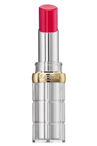 L'Oréal Paris Color Riche Shine Lipstick in Pursue Pretty - best red lipstick