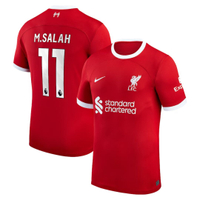 Liverpool 2023/24 Home Shirt with Salah 11 printing
