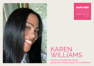 karen Williams - marie claire hair awards judge