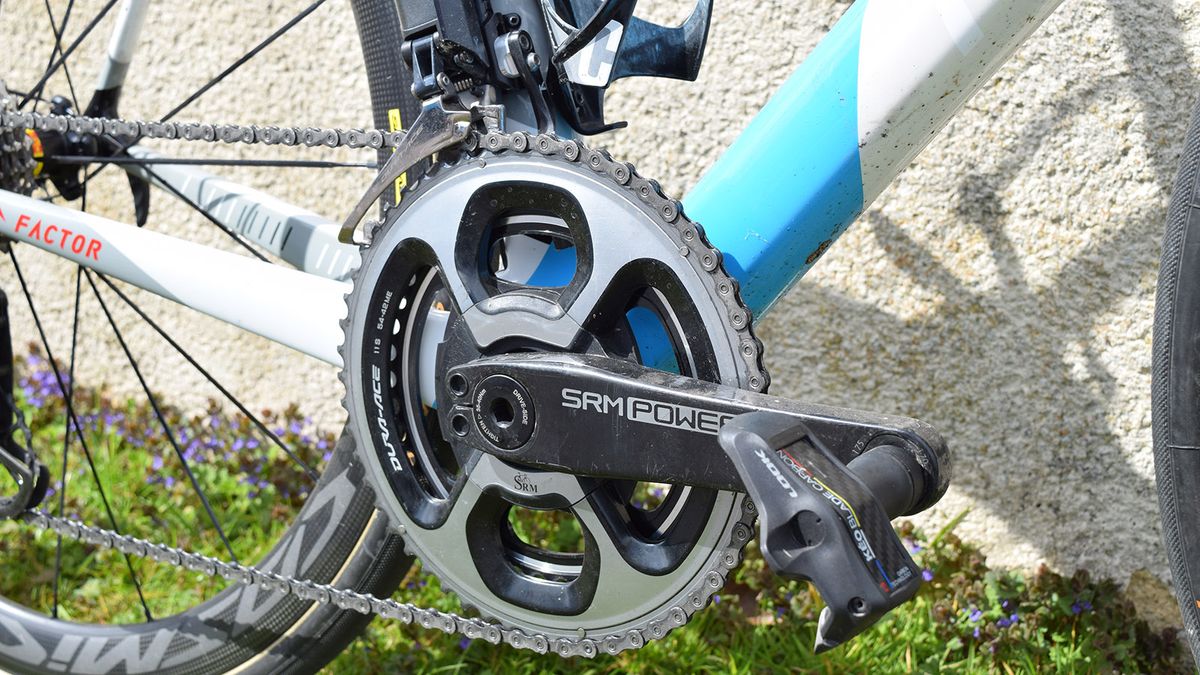 For the mostly flat race, Duval runs 54/42 chainrings