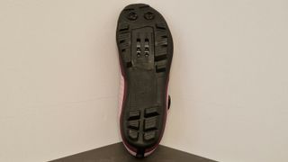 Fizik Terra Atlas gravel shoe sole with its wide chunky tread