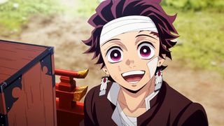 Tanjiro in Demon Slayer - one of the best anime shows on Netflix