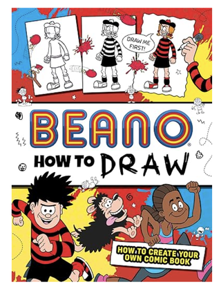 The Beano how to draw book cover
