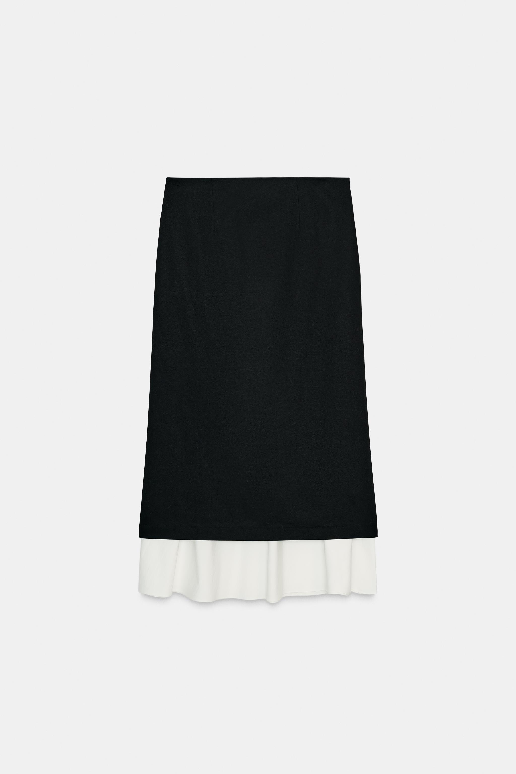 Zw Collection Combination Skirt
