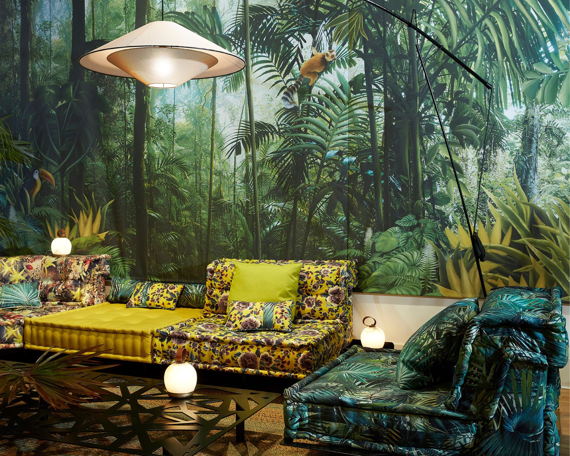 roche bobois mah jong sofa