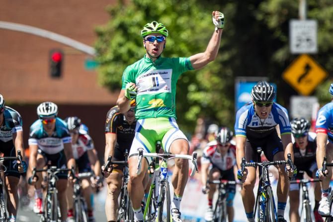 Peter Sagan (Cannondale) wins the final stage of the Tour of California.
