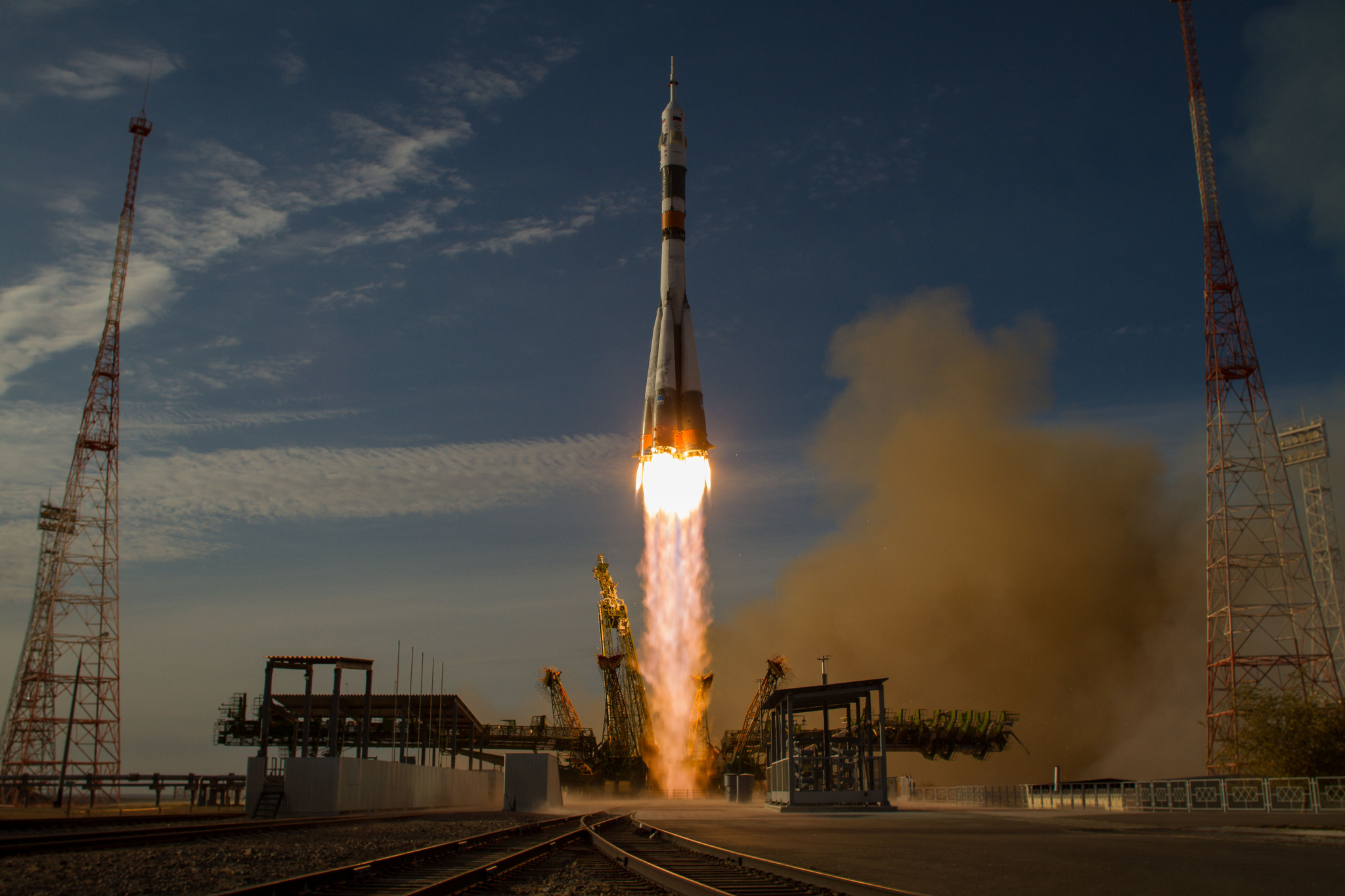 Soyuz launch in 2012