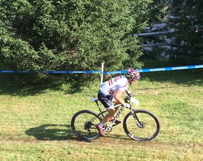 Daniel Federspiel racing the eliminator qualifying