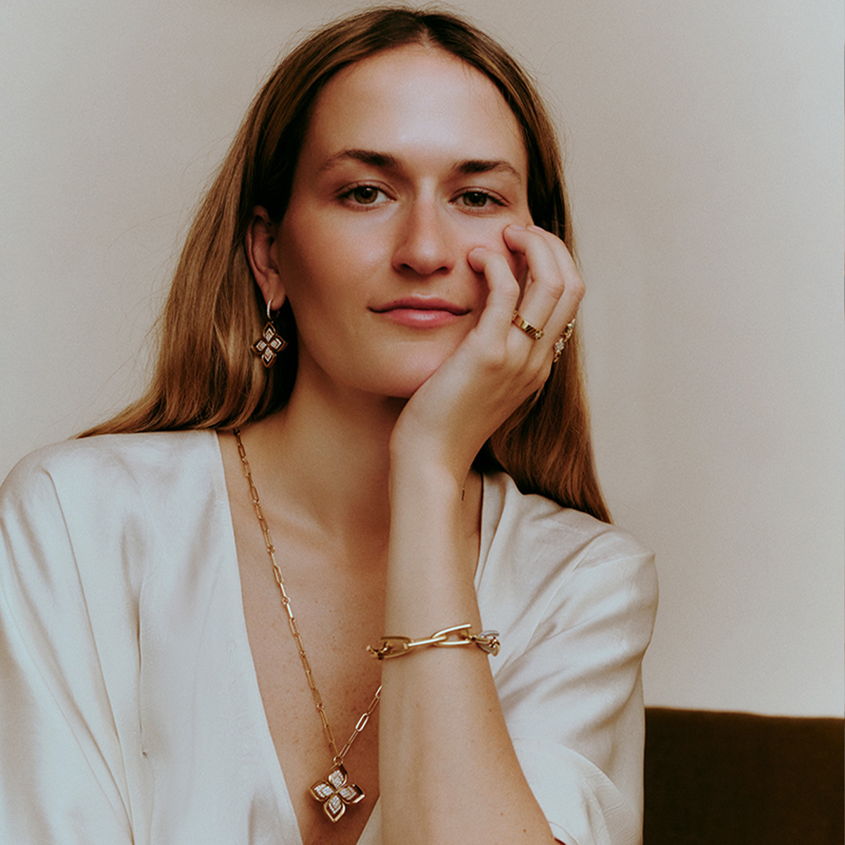 eliza huber in roberto coin