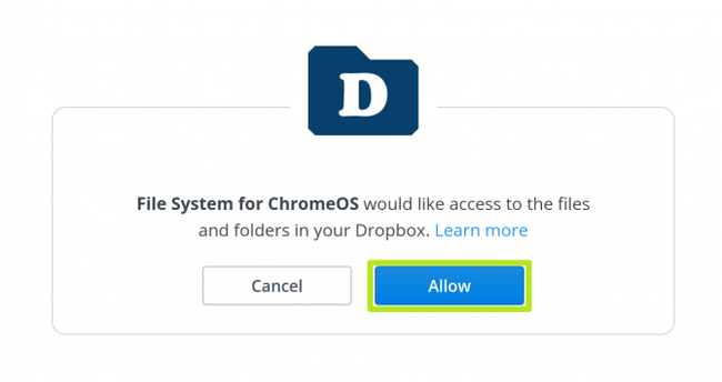install dropbox on chromebook
