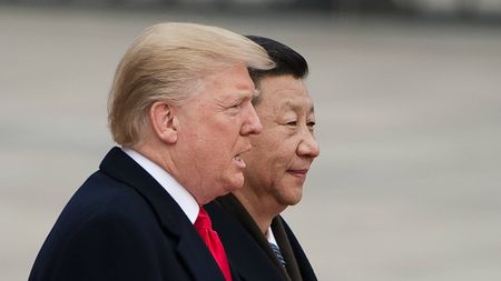 Donald Trump and Xi Jinping