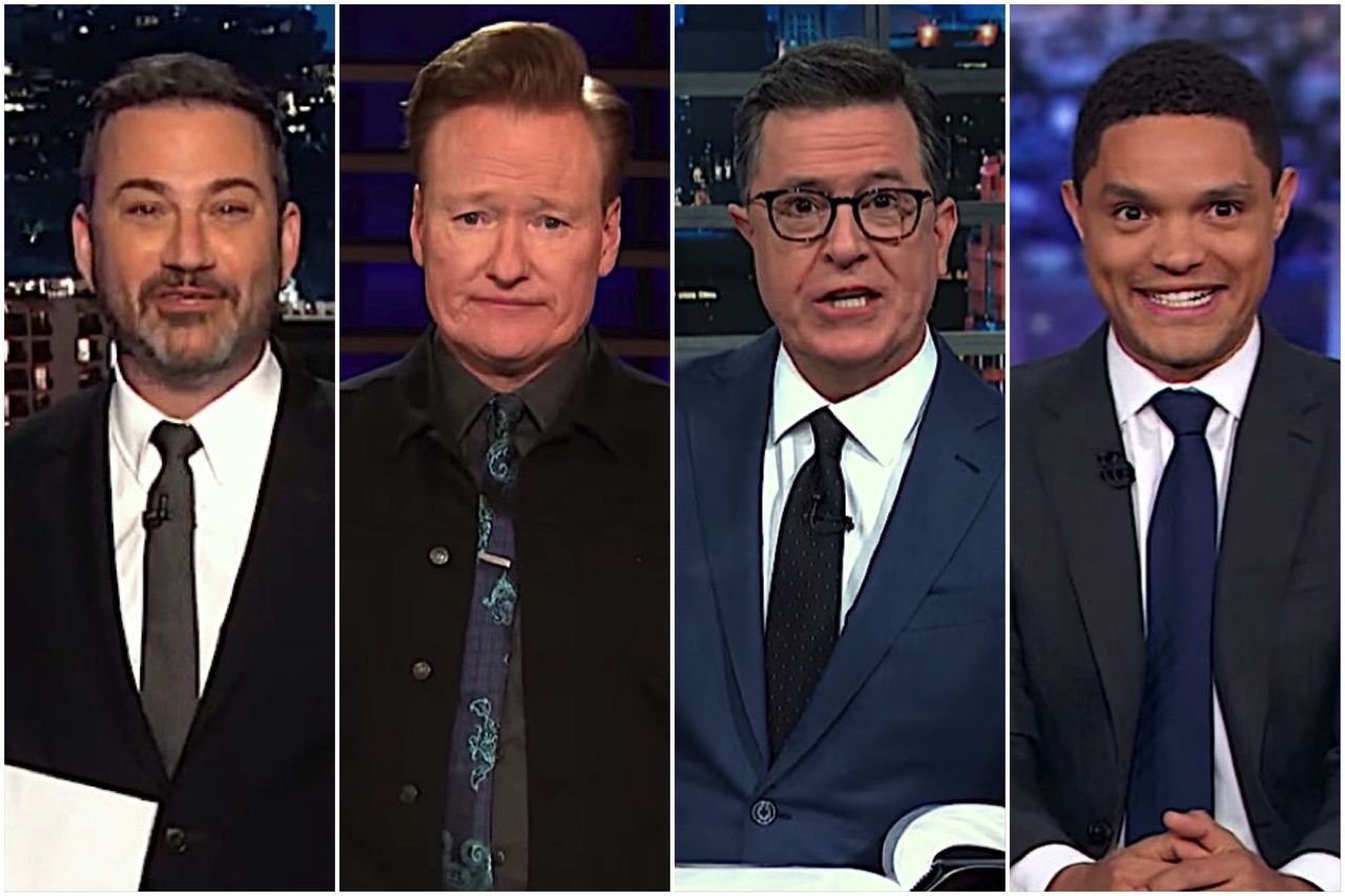 Late night hosts on Day 1 of Trump&amp;#039;s impeachment trial