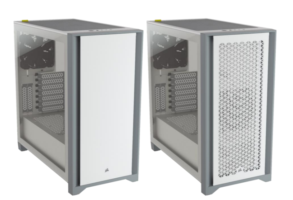 Corsair’s 4000D Cases Let You Prioritize Airflow or Clean Aesthetics