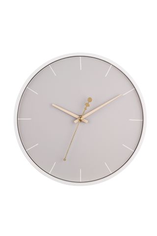 Grey wall clock, £12