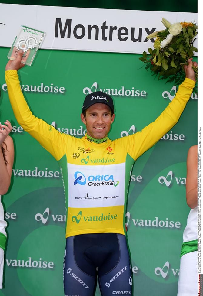 Race leader Michael Albasini
