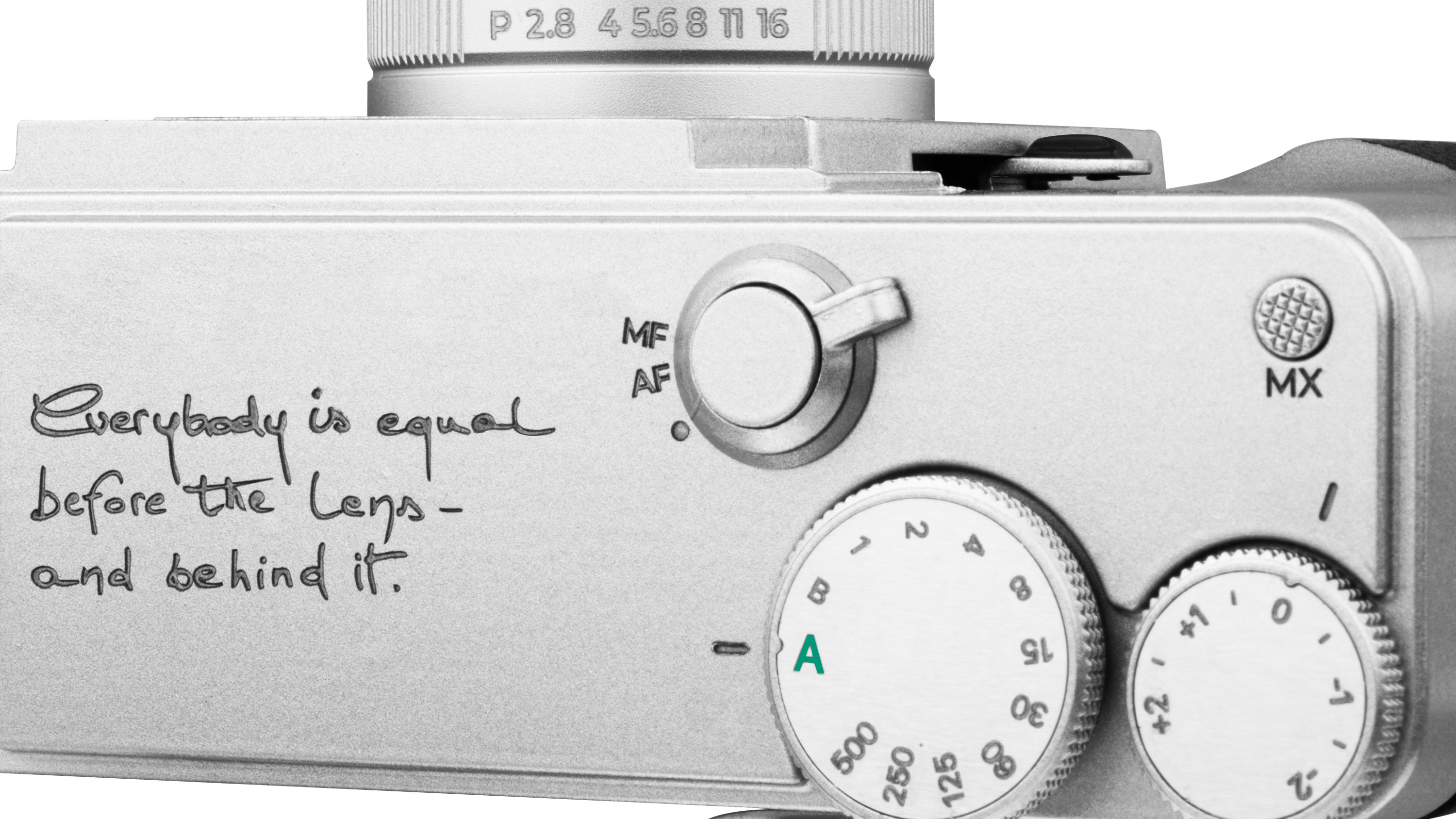 The Lomography Lomo MC-A on a white background