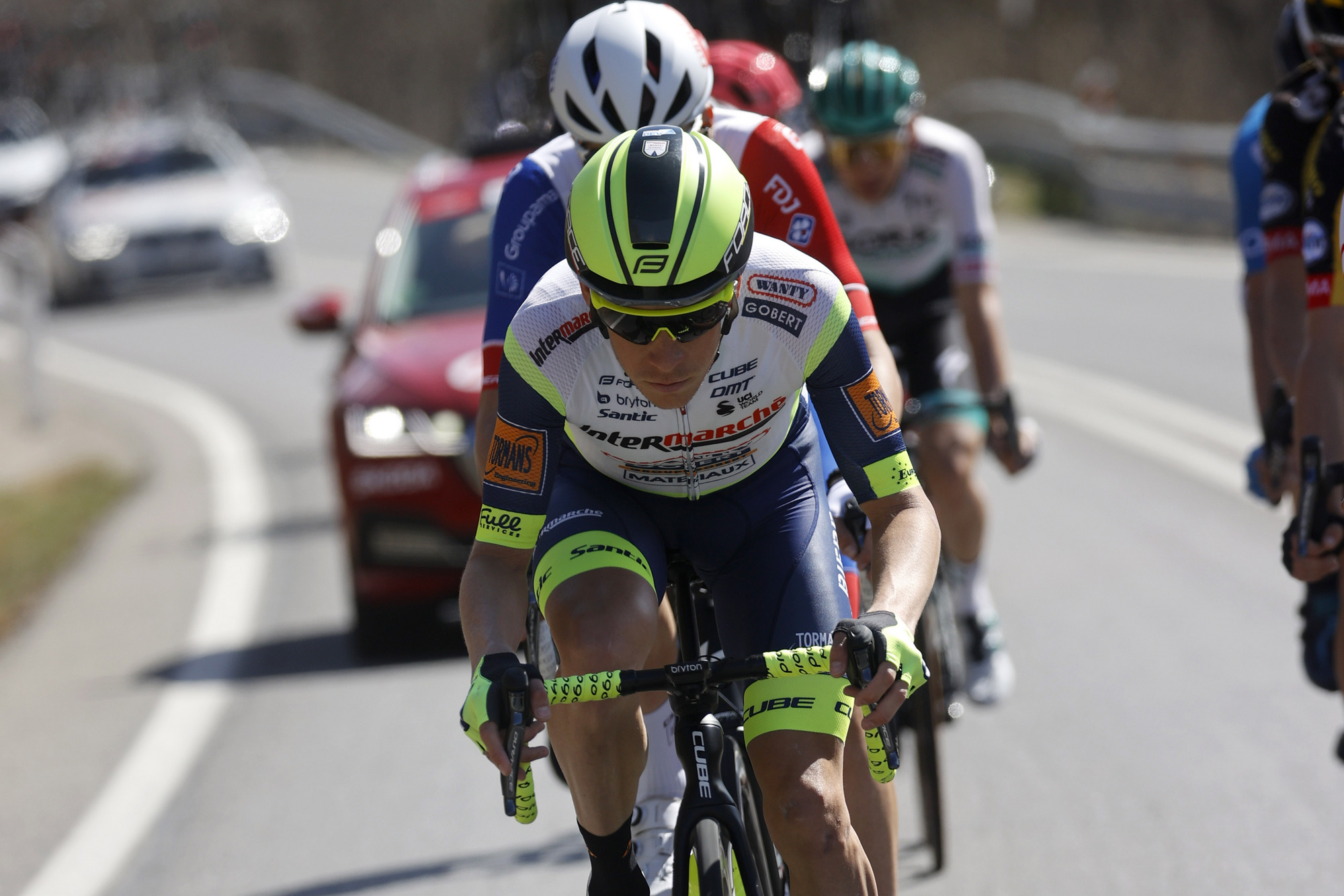 Louis Meintjes went on the attack at the Volta a Catalunya