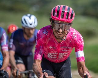 Lachlan Morton (EF Education-Easypost) at Sea Otter Gravel earlier this year