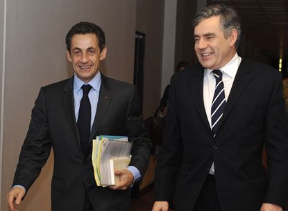 Sarkozy and Brown