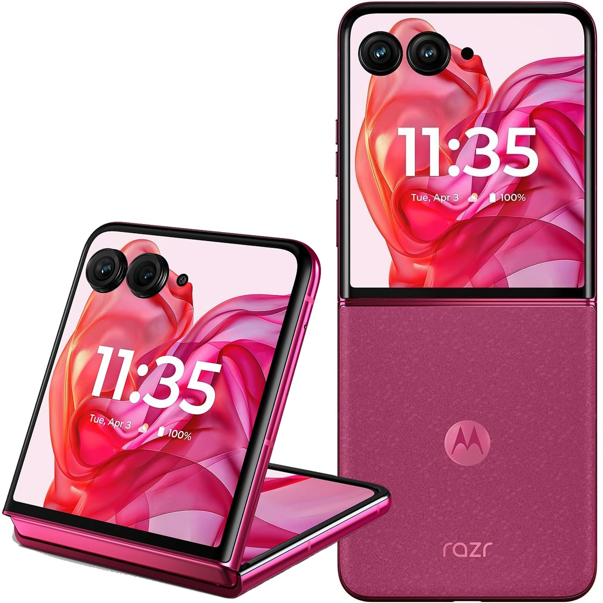 Motorola Razr Plus 2024 in Hot Pink