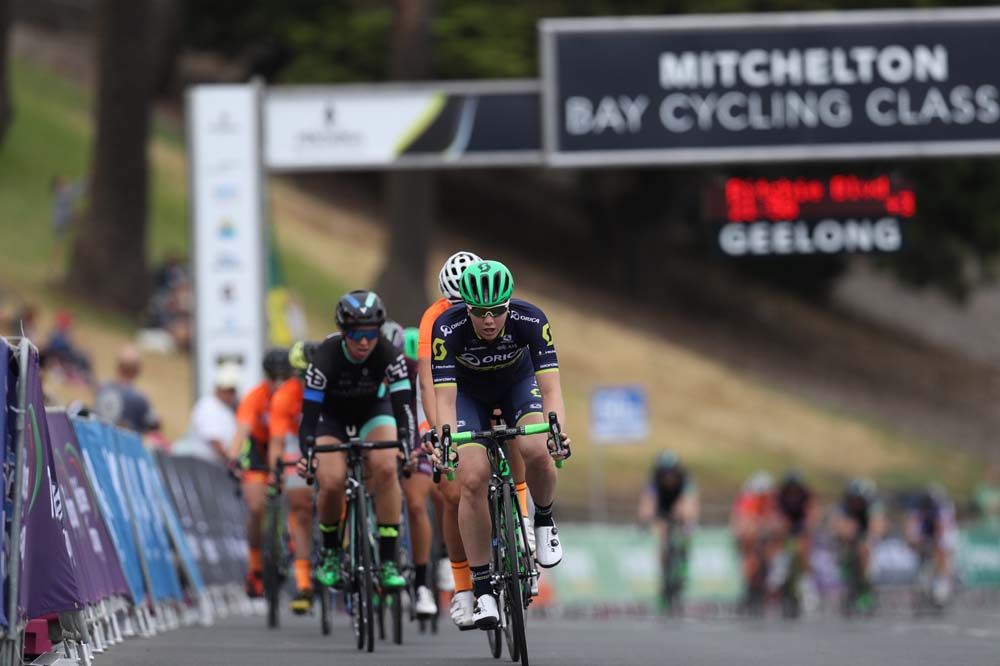 Orica-Scott worked hard to control the peloton