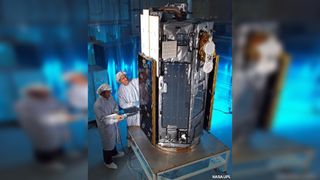 NASA developed the Orbiting Carbon Observatory satellite to make precise measurements of atmospheric CO2 across the Earth.