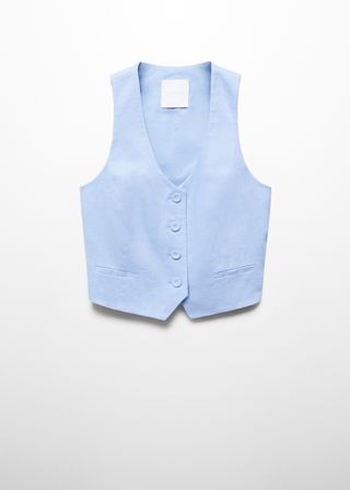 Linen Suit Waistcoat